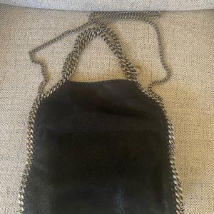 Stella McCartney, black Falabella bag purse